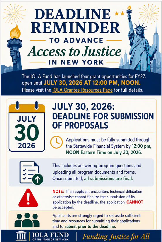 RFP Deadline Reminder July 30